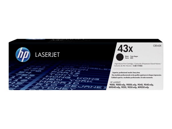 HP 43X original LaserJet original Toner cartridge C8543X black high capacity 30.000 pages 1-pack