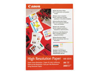 CANON HR-101 high resolution Papier inkjet 110g/m2 A4 200 Blatt 1er-Pack