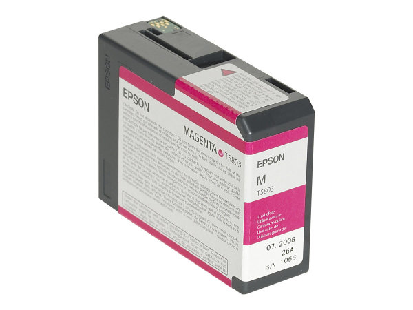 EPSON 5LB T5803 ink cartridge photo magenta standard capacity 80ml 1-pack