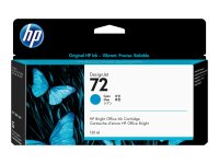 HP 72 original Ink cartridge C9371A cyan high capacity...