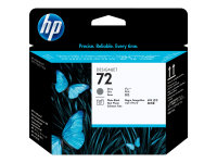 HP 72 original printhead C9380A grey and photo black...