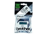 BROTHER MK221S Schriftbandkassetten weiss schwarz 4mx9mm...