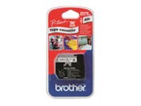 BROTHER MK231BZ Schriftbandkassette 12mmx8m weis schwarz nicht laminiert fuer P-touch 60 65 75 80 85 110