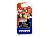 BROTHER MK231BZ Schriftbandkassette 12mmx8m weis schwarz...