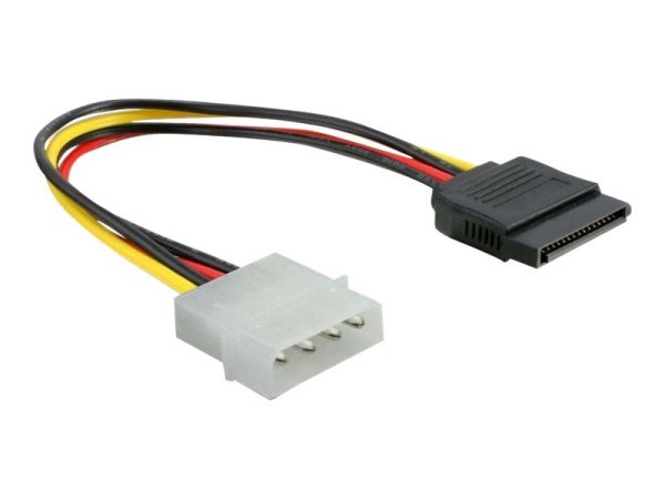 DELOCK Adapter Power SATA HDD zu 4Pin/St