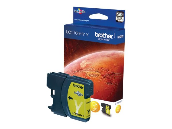 BROTHER LC-1100 Tinte gelb hohe Kapazität 16ml 750 Seiten 1er-Pack