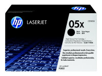 HP original LaserJet Toner cartridge CE505X black high...