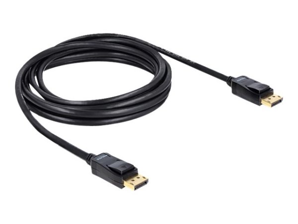 DELOCK Kabel Displayport St-St. Gold 3m