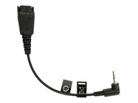 JABRA QD Cord to 2.5mm pin plug angulate 15cm e.g. for...