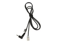 JABRA RJ10 Cord to 2.5mm pin plug 1.0meter for Panasonic...