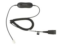 JABRA Smart Cord QD to RJ10 coiled 0.7-2meters with...