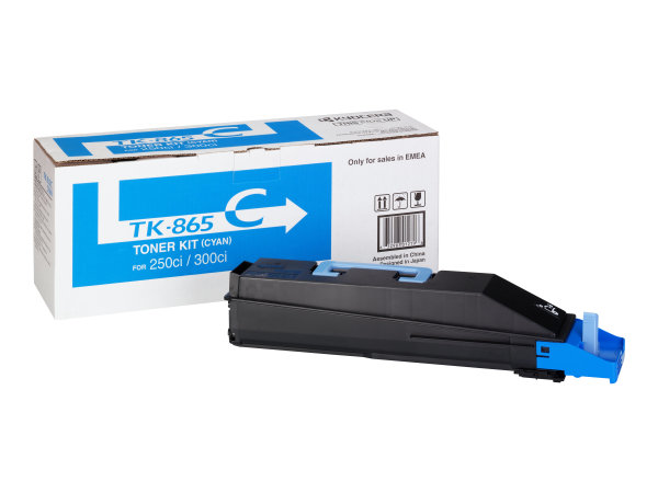 KYOCERA TK-865C Toner cyan Standardkapazität 12.000 Seiten A4 mit 5 Tonerdeckung