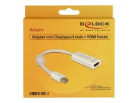 DELOCK Adapter Displayport-St mini > HDMI-Bu