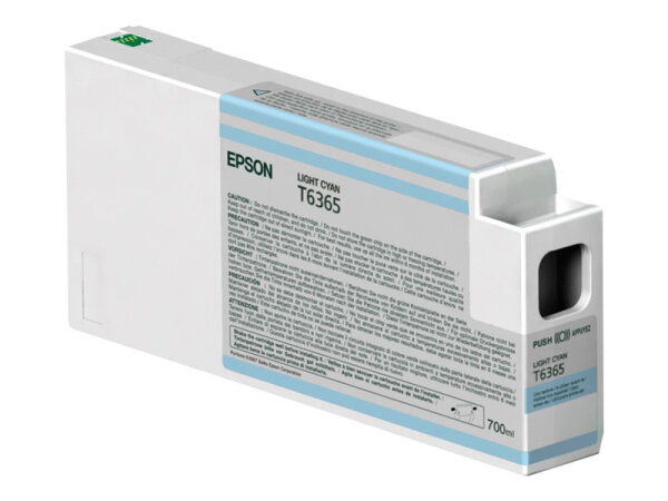 EPSON T6365 Tinte hell cyan Standardkapazität 700ml 1er-Pack