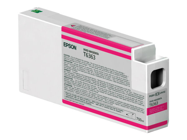 EPSON 5LB T6363 ink cartridge vivid magenta standard capacity 700ml 1-pack