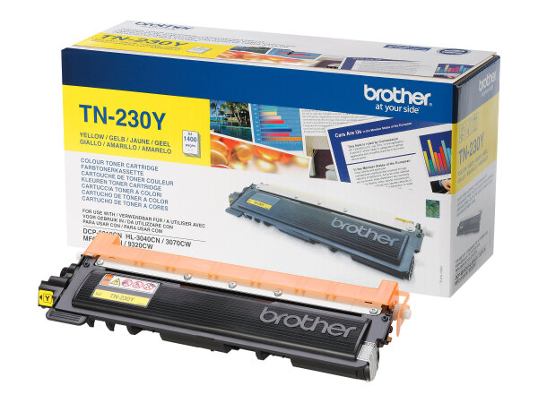 BROTHER TN-230 Toner gelb Standardkapazität 1.400 Seiten 1er-Pack