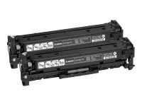 CANON 718 BK Toner schwarz Standardkapazität 3.400 Seiten 2er-Pack