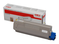 OKI C610 Toner gelb Standardkapazität 6.000 Seiten...