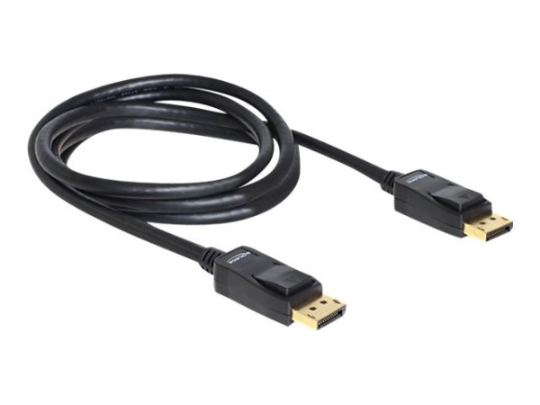 DELOCK Kabel Displayport St-St. Gold 2m DL