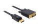 DELOCK Kabel Displayport > DVI24+1 St/St 2m DL