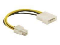 DELOCK Adapter P4 Kabel 4St Molex/4St P4 15cm