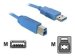 DELOCK Kabel USB 3.0 A-B St/St 5.0m