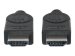 MANHATTAN High Speed HDMI Kabel HDMI 1080p Stecker auf Stecker geschirmt schwarz 10m