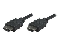 MANHATTAN High Speed HDMI Kabel HDMI 1080p Stecker auf Stecker geschirmt schwarz 7,5m