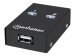 MANHATTAN 2-Port USB 2.0-Umschalter Zum Teilen eines USB-Geraetes Umschalten per Tastaturkuerzel oder per Tastendruck am Geraet