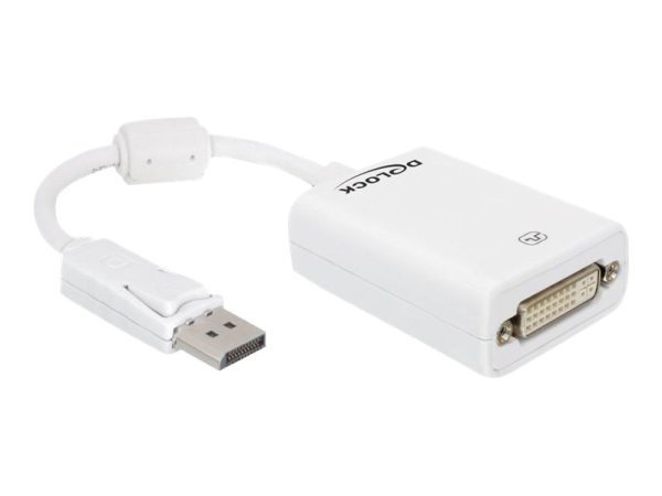 DELOCK Adapter Displayport-St > DVI24+5-Bu weiss