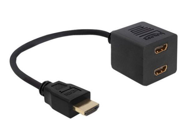 DELOCK Adapter HDMI St > 2x HDMI Bu