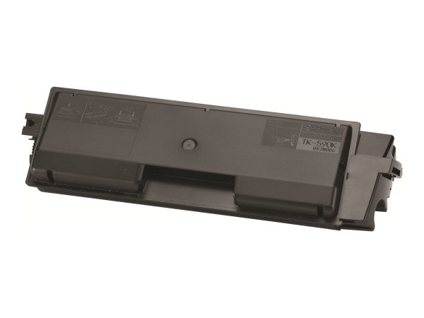 KYOCERA TK-590K Toner Schwarz inkl. Resttonerbehälter für 7.000 Seiten gem. ISO/IEC 19798