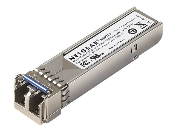 NETGEAR ProSafe 10GB-LRM SFP+ LC GBIC bis zu 220m passen in M5300, M7100, M7300 Serie built-in SFP+ Standarsschnittstelle (Front) p