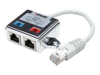 INTELLINET 2-Port RJ-45 Verteiler ermoeglicht zwei...