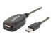 MANHATTAN USB 2.0 Repeater Kabel In Reihe schaltbar A-Stecker A-Buchse 10 m Farbe schwarz