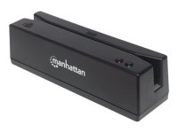 MANHATTAN Magnetkartenleser USB Drei Spuren Leser