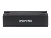 MANHATTAN Magnetkartenleser USB Drei Spuren Leser