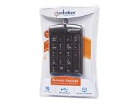 MANHATTAN Nummern Keypad 18 Tasten inkl. Backspace-Taste...