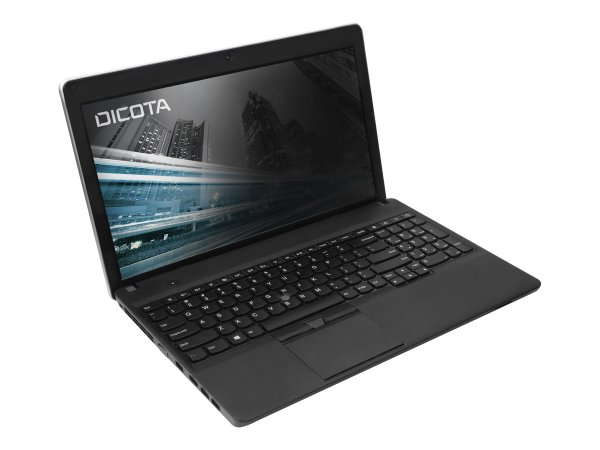 DICOTA Blickschutzfilter 2 Wege für Laptop 39,62cm 15,6Zoll Wide 16:9 seitlich montiert