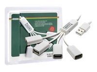 DIGITUS USB2.0 Kabel Hub 4-port bus powered 4xUSB A/F...