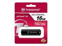 TRANSCEND JetFlash 700 16GB USB 3.0 Flash Drive 75MB/s...