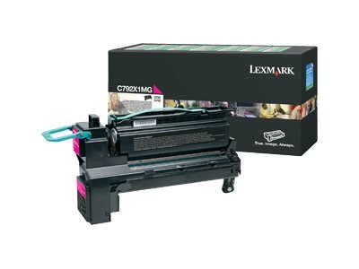 LEXMARK C792 Toner magenta Standardkapazität 20.000 Seiten 1er-Pack return program