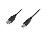 ASSMANN USB2.0 Anschlusskabel 5m USB A zu USB B bulk