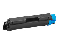 KYOCERA TK-580C Toner cyan inkl. Resttonerbehälter...