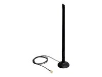 DELOCK WLAN Antenne RP-SMA Kippgelenk 2,4 Ghz 6.5dBi