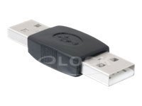 DELOCK Adapter USB A/A St/St