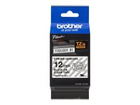 BROTHER P-Touch TZE-S131 schwarz auf clear 12mm extra gluey