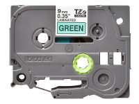 BROTHER P-Touch TZE-721 schwarz auf grün 9mm