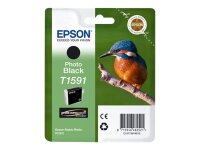 EPSON 5LB T1591 photo ink cartridge black standard...