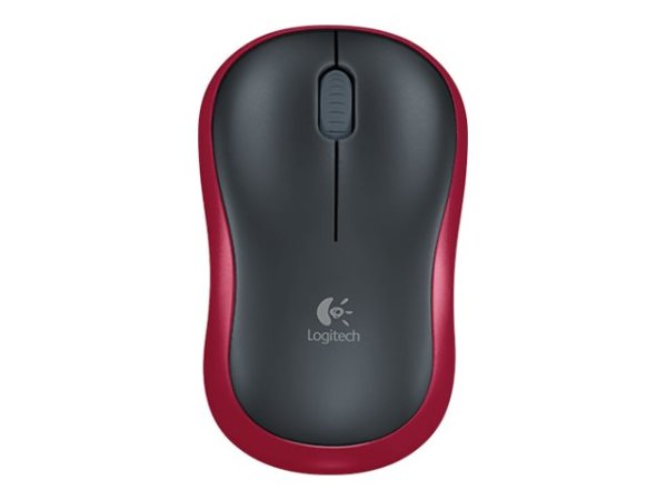 LOGITECH M185 Wireless Mouse Red EER2